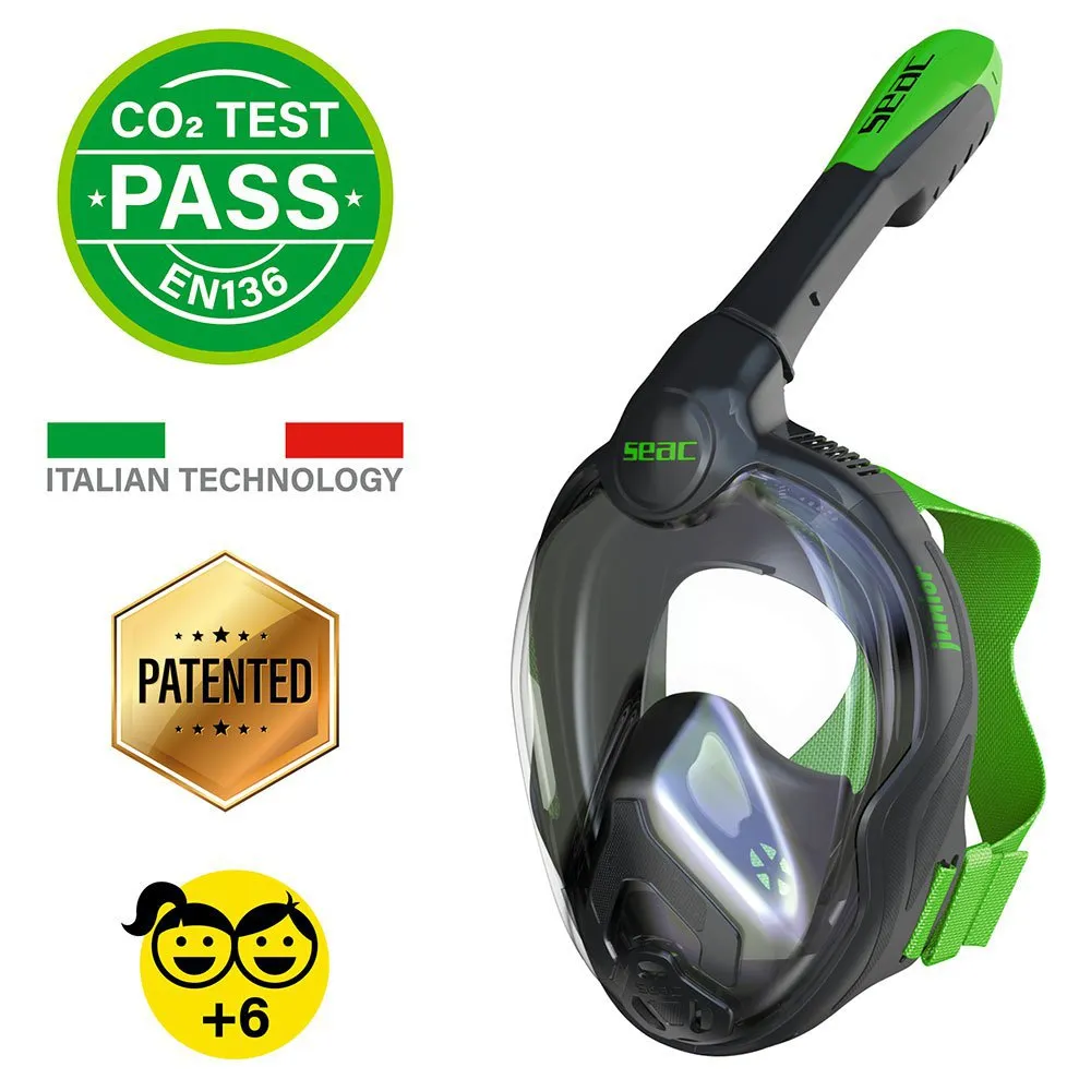 SEAC Unica Snorkeling Mask Junior 2 SEAC Unica Snorkeling Mask Junior - Image 2